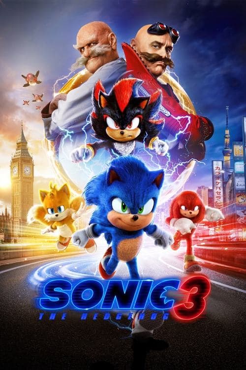 بوستر Sonic the Hedgehog 3